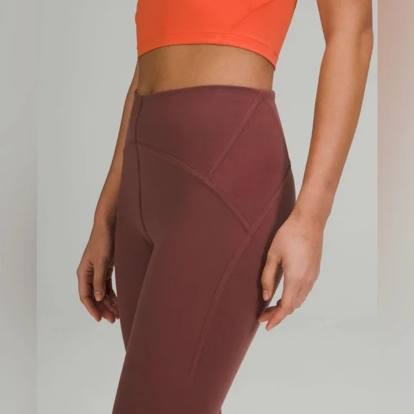 NWOT Lululemon Instill High-Rise Tight 25" smoky Red - Picture 2 of 7